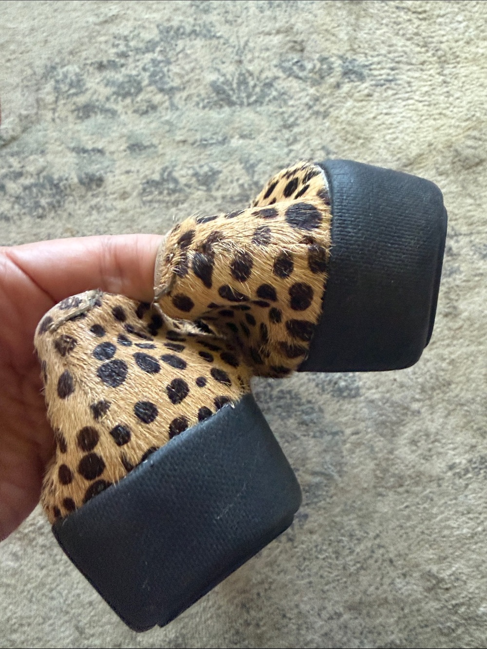 FIT FLOP Leopard Print Women's Ballet Flats - Tan and Black Sz 8 EU 39 - Picture 6 of 7
